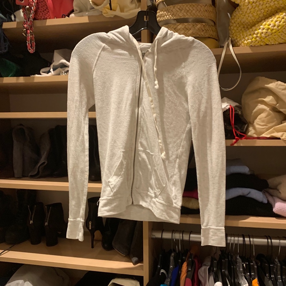 Heather gray hoodie American Eagle